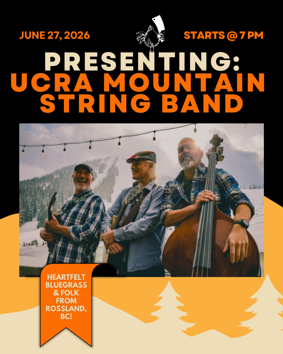 LIVE MUSIC @ ANGRY HEN BREWING: UCRA Mountain String Band